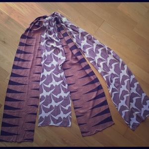 2 Manaola custom pareo scarf Nanaka + Iwa Bird